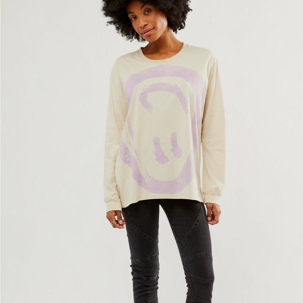 One Teaspoon Smiley Tee